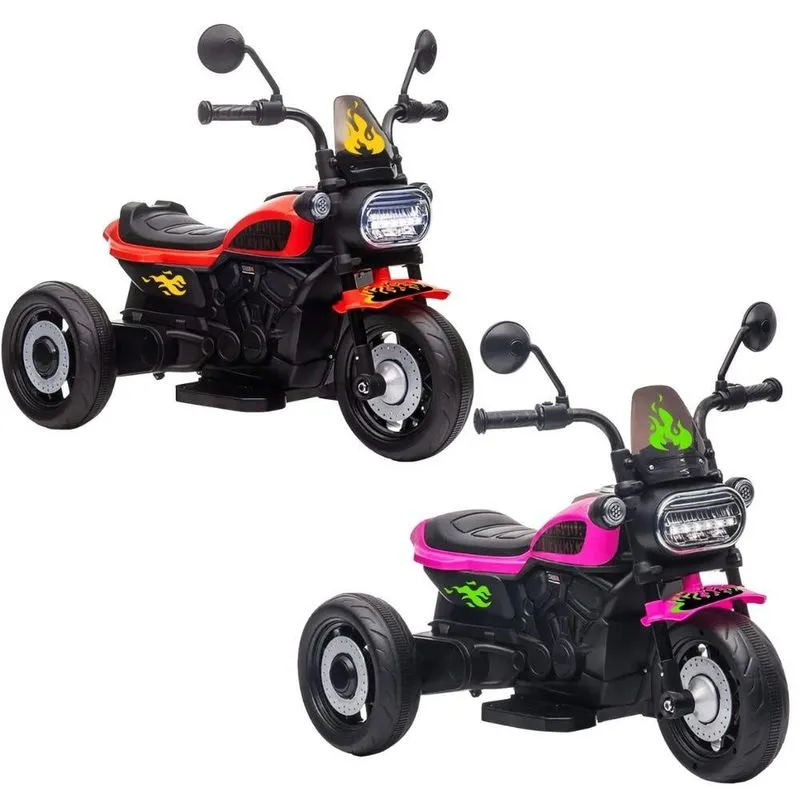 Moto Elétrica Infantil 6V Freeway King bx 3 Rodas bel