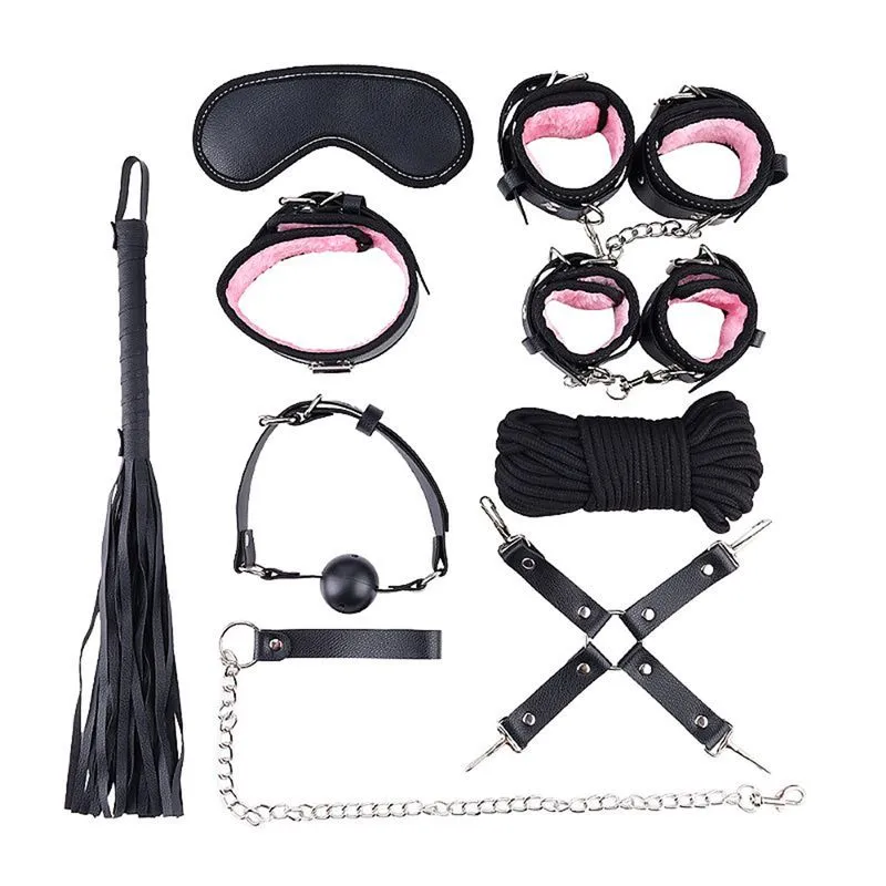 Kit Sado com 8 Acessórios Sexy Import