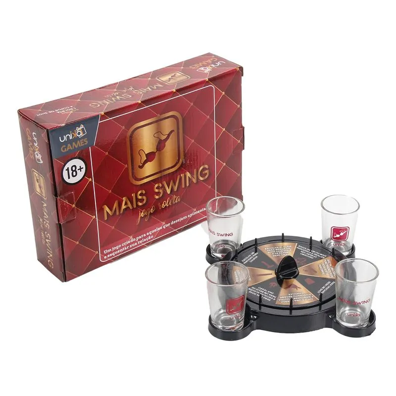 Jogo Roleta Mais Swing com 4 Shots Unika