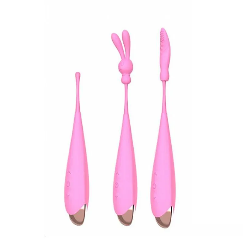 Dibe Maria Kit de Vibrador de Clitóris e Mamilos com 7 Funções de Vibração Sexy Import