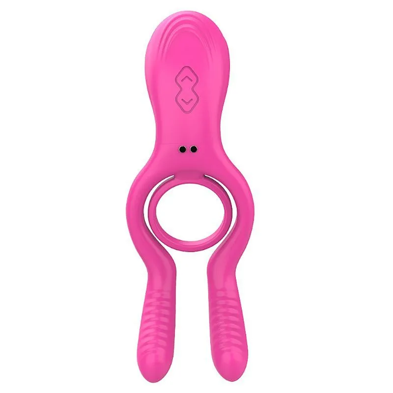 Singun Anel Peniano com Estimulador Clitoriano com 12 Modos de Vibração Sexy Import