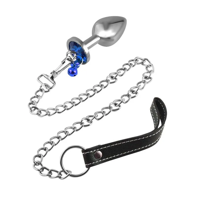 Plug Anal Pequeno com Sino e Guia com Corrente 3R Import