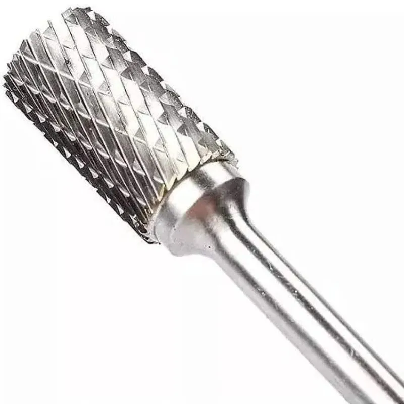 Lima Rotativa Cilíndrica Com Quebra Cavaco 6x16x6x65mm Htom