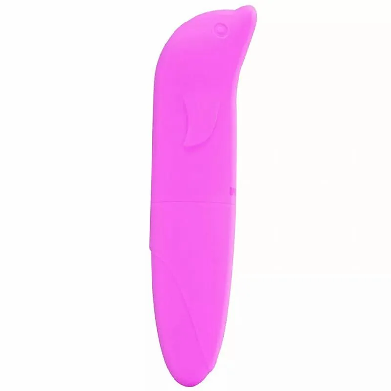 Vibrador Ponto G Formato Golfinho Aveludado Sexy Import Vibrador Ponto G Aveludado com Formato Golfinho Sexy Import