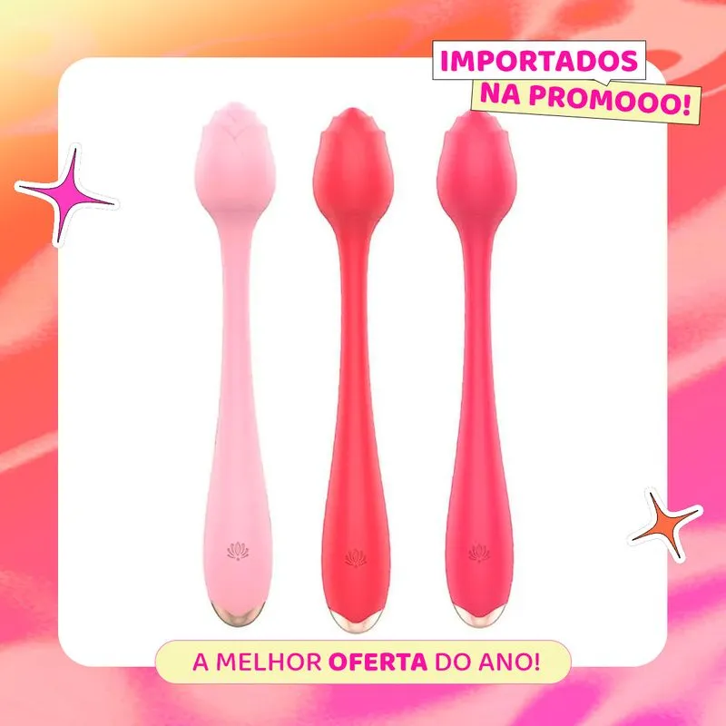 S-hande Lotus Vibrador de Ponto G e Clitóris Sexy Import