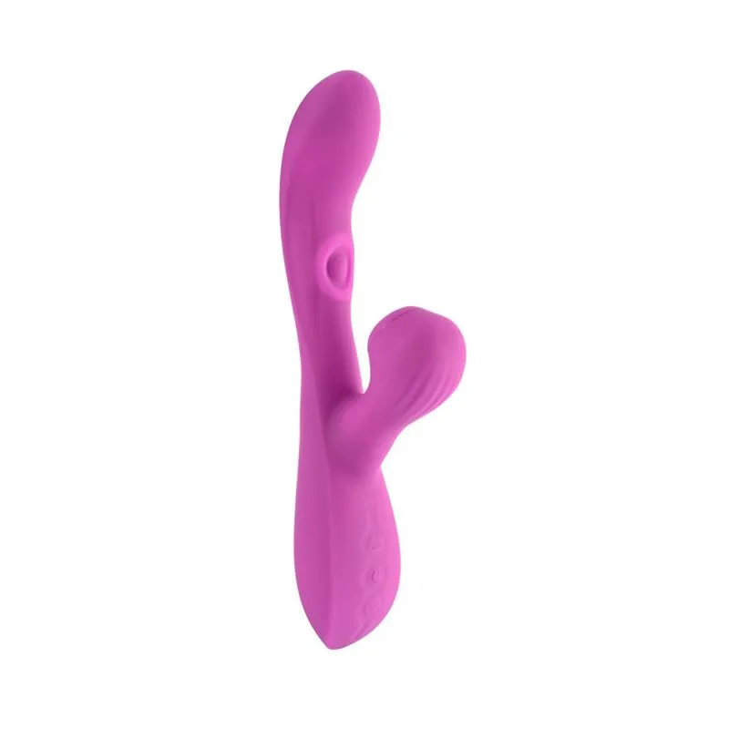 Licker Vibrador Ponto G com Estimulador de Clitóris com 10 Modos de Vibração e Pulsação Vip Mix