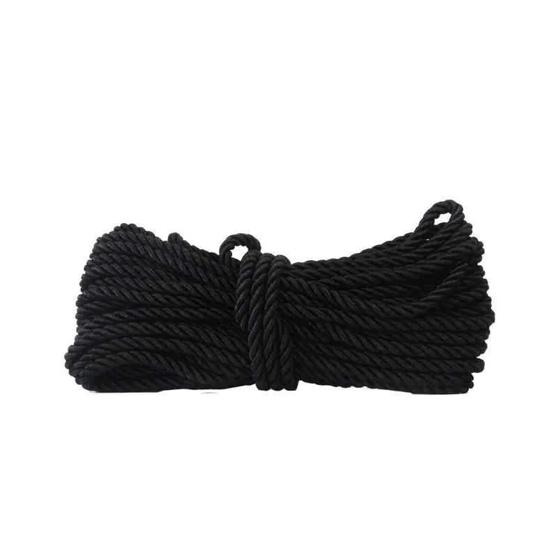 Corda Shibari 50 Tons de Cinza 5m Dominatrixxx Corda Shibari 50 Tons de Cinza na Cor Preta 5m Dominatrixxx