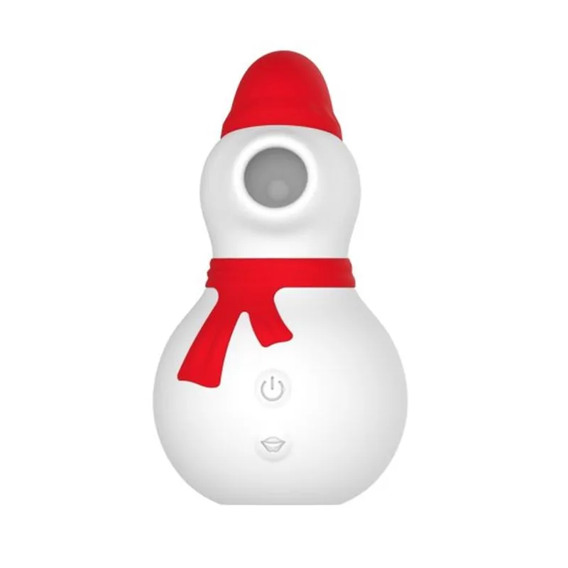 Sugador de Clitóris Formato Boneco de Neve com 10 Modos de Vibração Our Moment Import