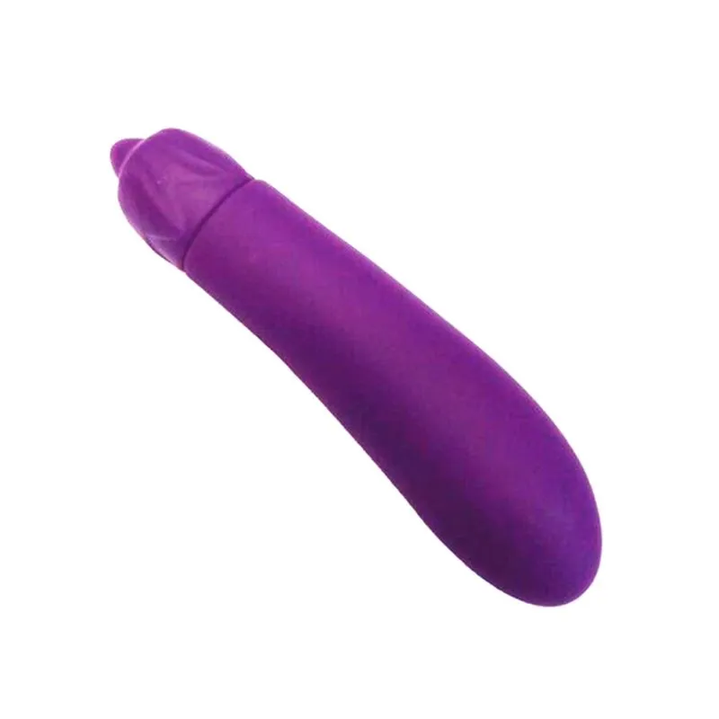 Mini Vibrador em Formato de Berinjela com Vibração Única Our Moment Import