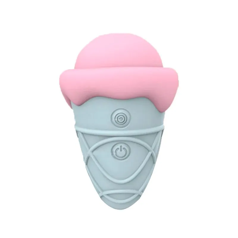 Ice Cream Vibrador Sugador de Clitóris Formato de Sorvete 10 Modos de Sucção Our Moment Ice Cream Vibrador em Formato de Sorvete com 10 Modos de Sucção Our Moment Import