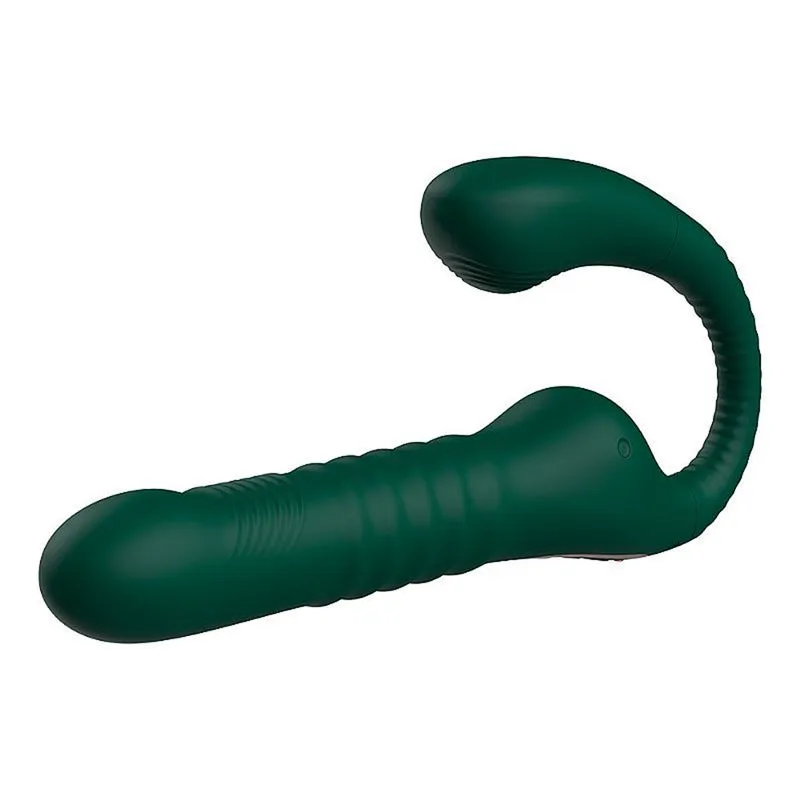 Darla Vibrador de Ponto G e Clitóris com 10 Modos de Sobe e Desce e 7 Modos de Dedilhar Sexy Import