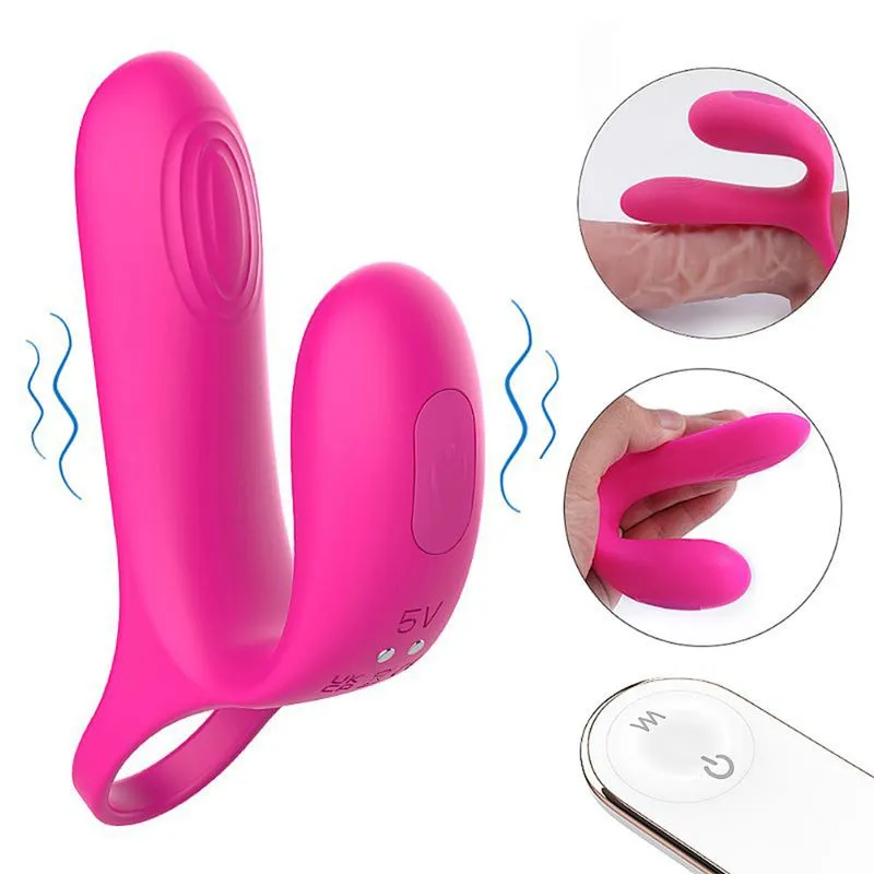 Asta RCT Anel Peniano com Estimulador de Clitóris com 9 Modos de Vibração Sexy Import