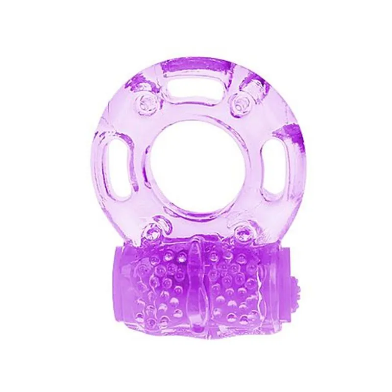 Anel Peniano com Vibrador e Estimulador Clitoriano Miess Anel Peniano com Vibrador Borboleta e Estimulador Clitoriano Miess