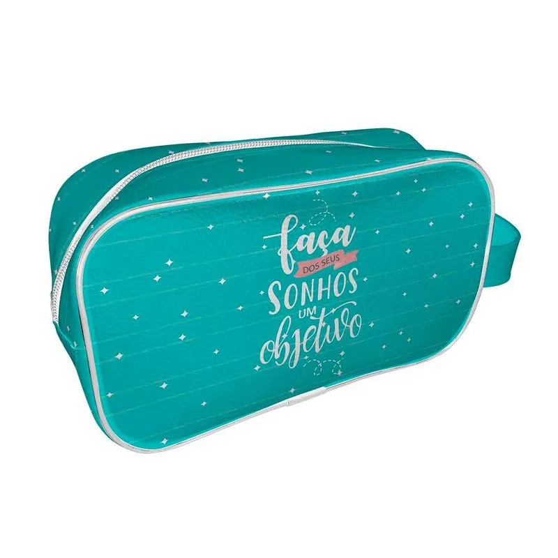 Necessaire Faça Dos Seus Sonhos Um Objetivo 20x10x10cm Sude Presentes