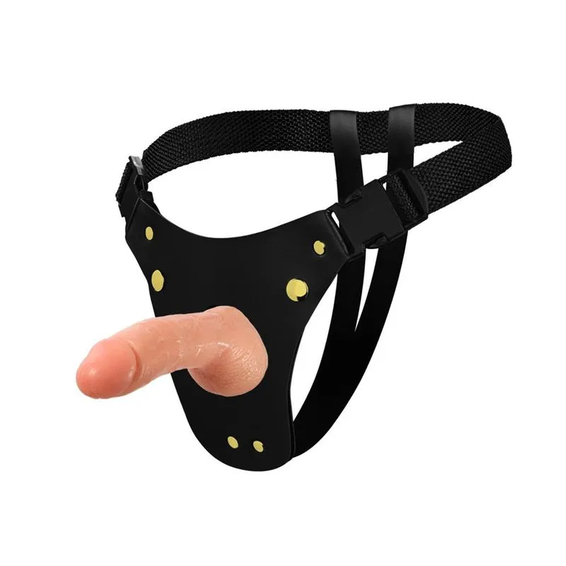 Cinta Peniana com Prótese e Vibro 15x3,3cm Soulsex Cinta Peniana com Prótese Realística com Vibro 15x3,3cm Soulsex