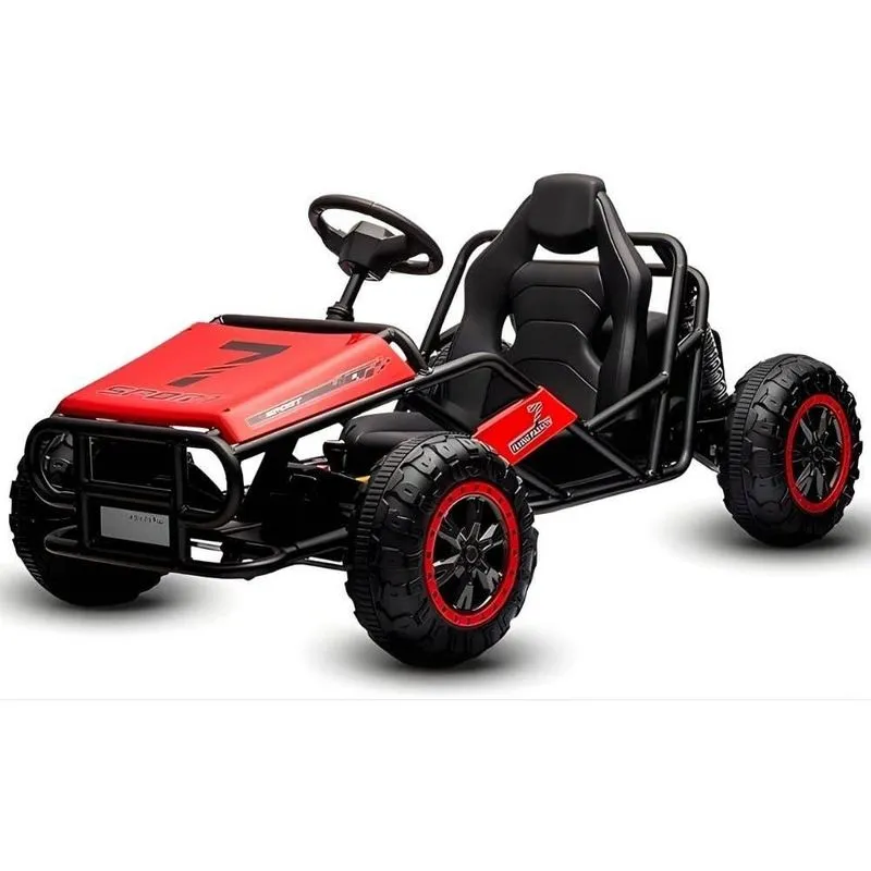 Carrinho Elétrico Off Road Infantil Red Raptor 24v Vermelho Bang Toys