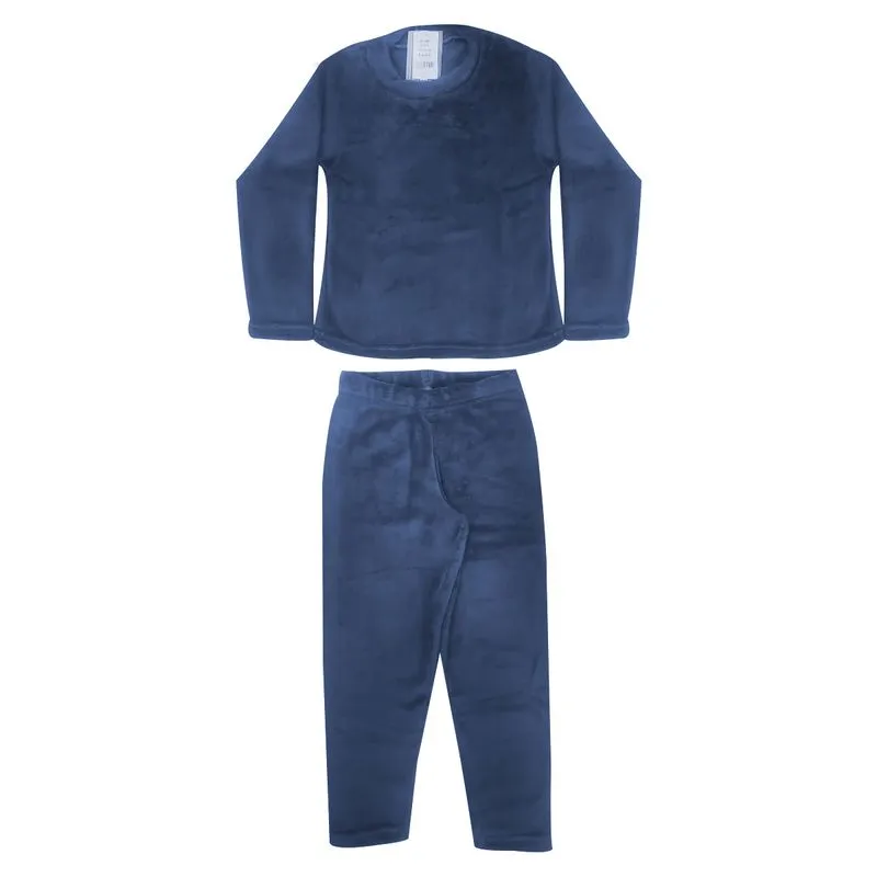 Pijama Fleece Infantil Menino com Manga Longa e Calça Coleção Inverno Victory