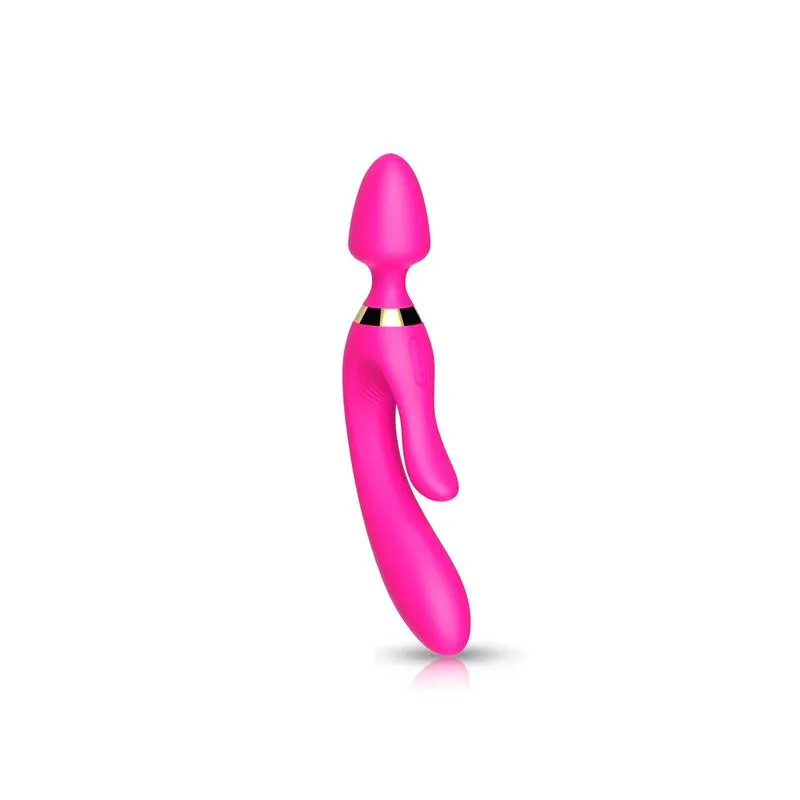 Vibrador Varinha Mágica Duplo com 9 Modos de Vibração Our Moment Import
