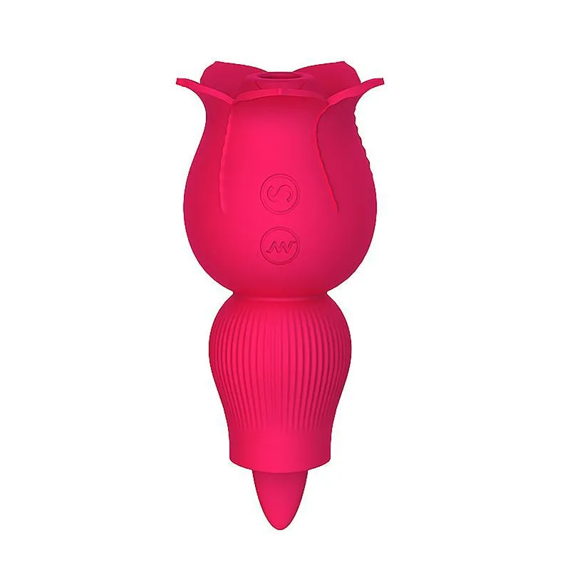 Vibrador Ponto G e Clitóris com Pulsação e 7 Modos de Estimulação com Língua Sexy Import