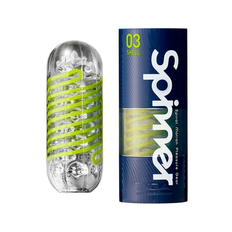 Tenga Spinner 03 Shell Masturbador Masculino Giratório