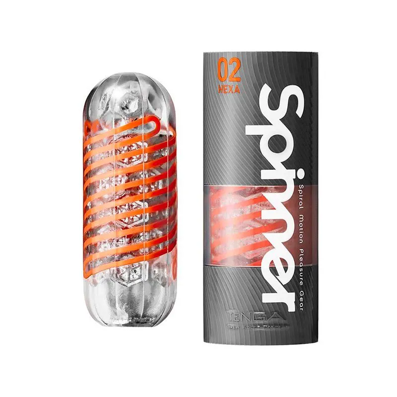 Tenga Spinner 02 Hexa Masturbador Masculino Giratório