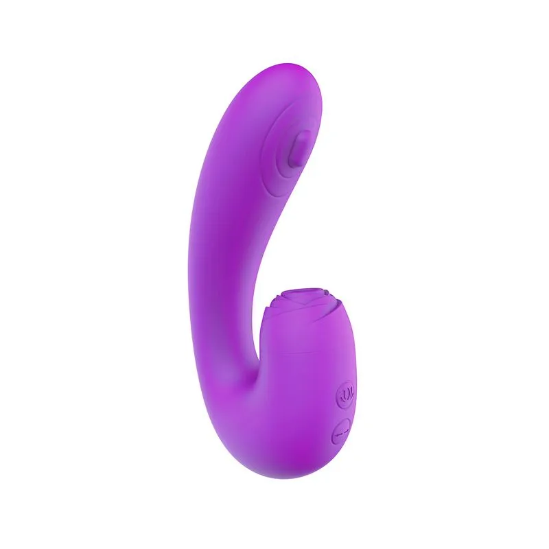 NV Toys Dika Vibrador Ponto G com 2 Motores e 6 Modos de Vibração e Pulsação Vip Mix