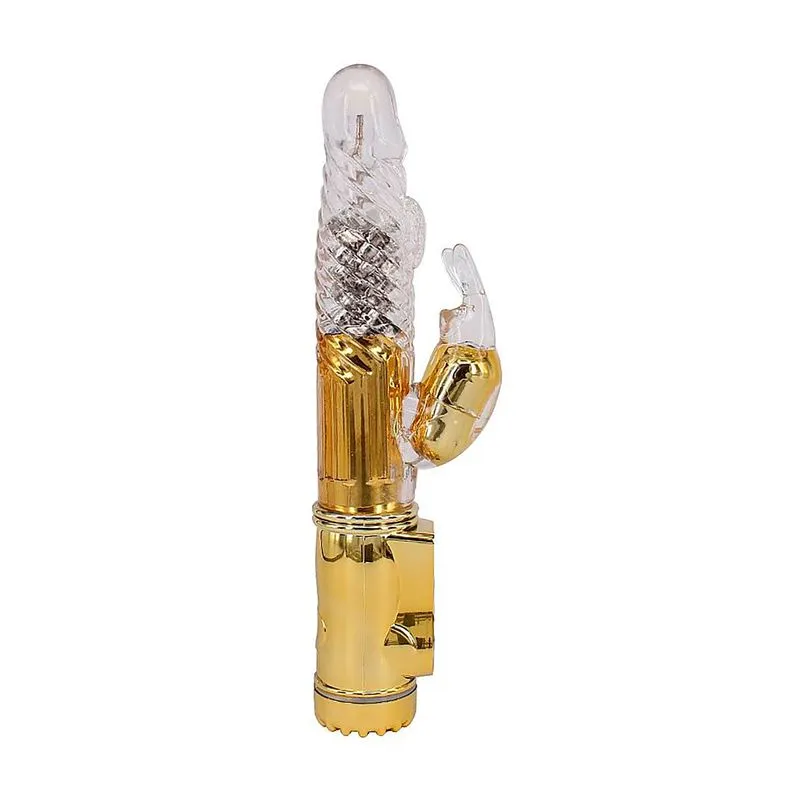 Vibrador Rotativo Recarregável com 8 Níveis de Rotação e 36 Vibrações Sexy Import