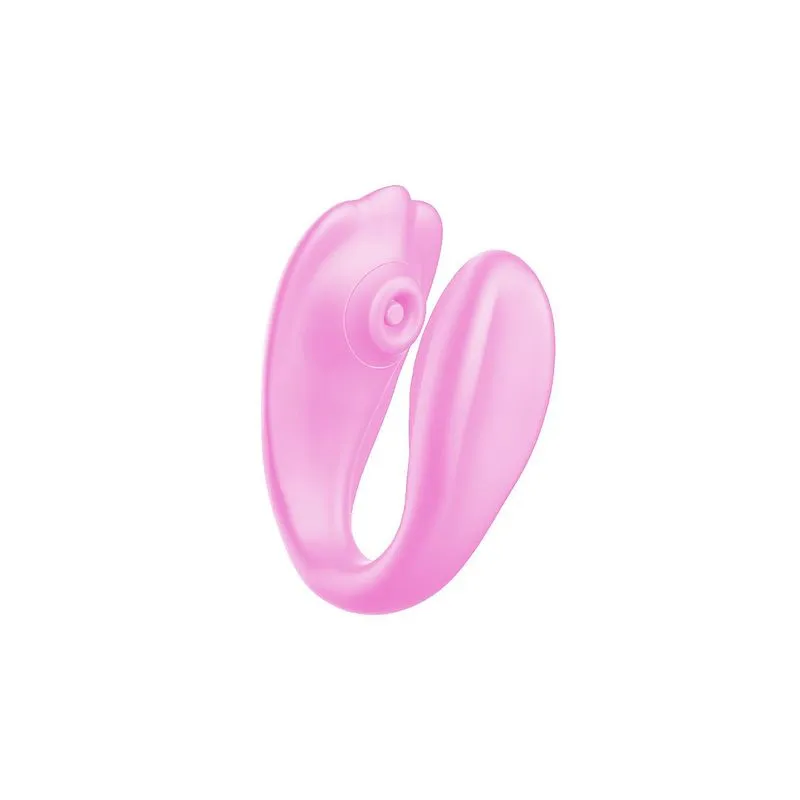 Ruda Vibrador de Casal com 10 Modos de Pulsação e 10 Modos de Vibração Sexy Import