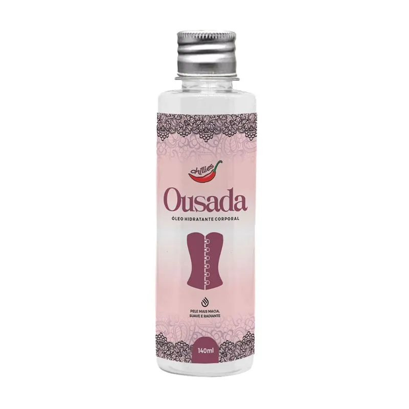 Ousada Óleo Hidratante Corporal 140ml Chillies