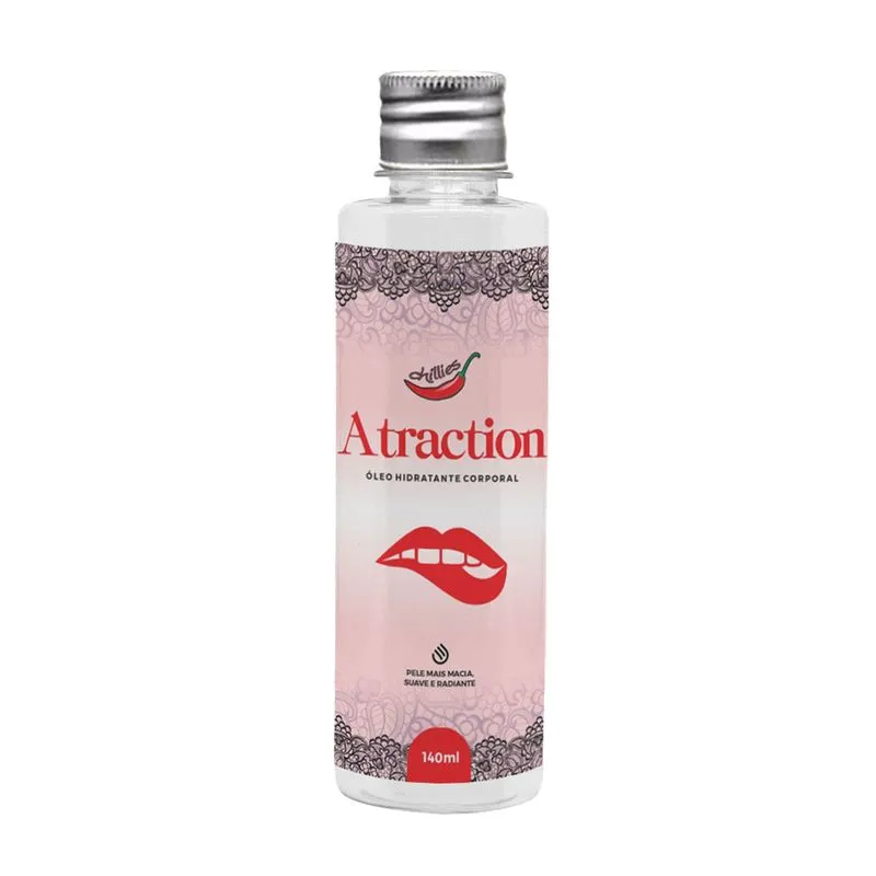 Atraction Óleo Hidratante Corporal 140ml Chillies