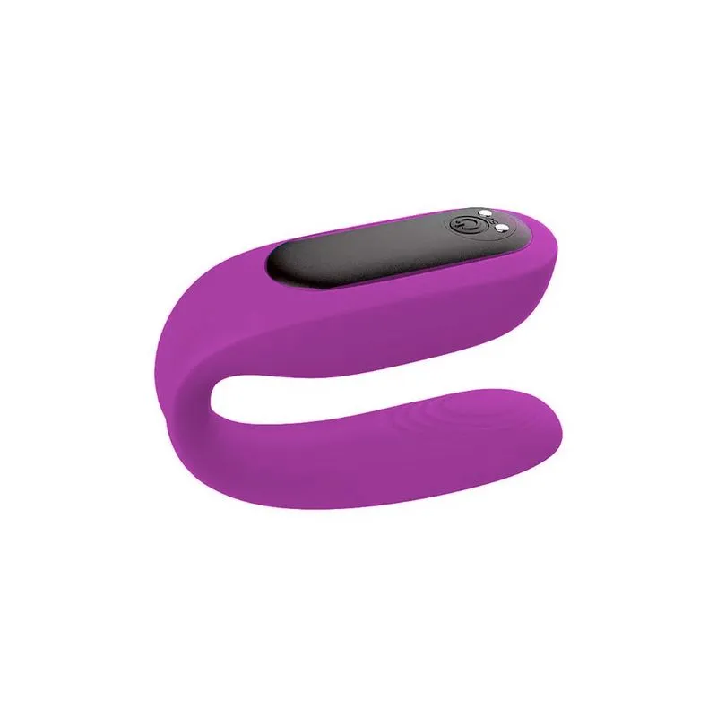 S-Hande Baud Massageador de Casal com Controle Remoto e 9 Modos de Vibração Sexy Import S-Hande Baud Massageador de Casal com 9 Modos de Vibração Sexy Import