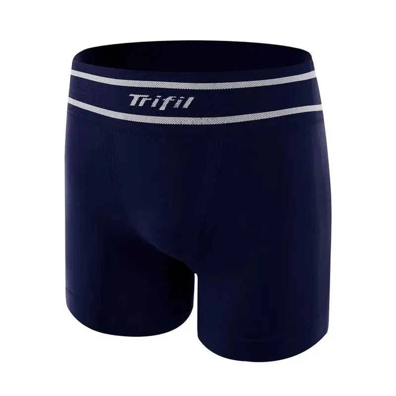 Cueca Boxer Sem Costura Trifil Cueca Boxer Sem Costura Azul Marinho Trifil
