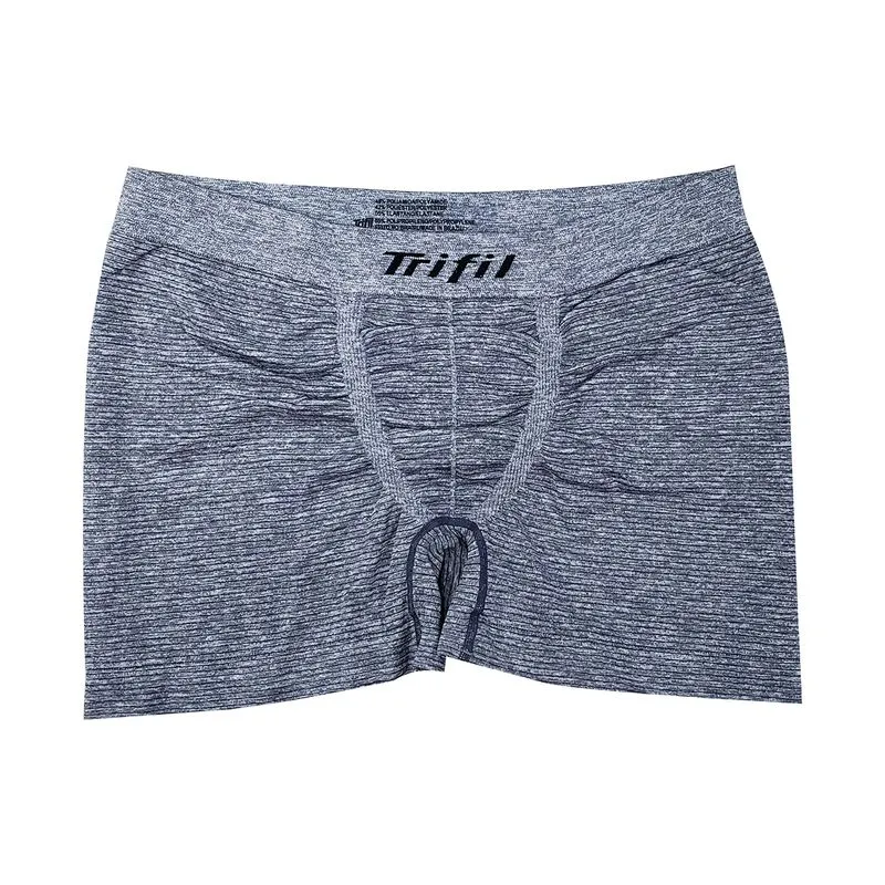 Cueca Boxer sem Costura Listrada Trifil Cueca Boxer Mescla sem Costura Listrada Trifil