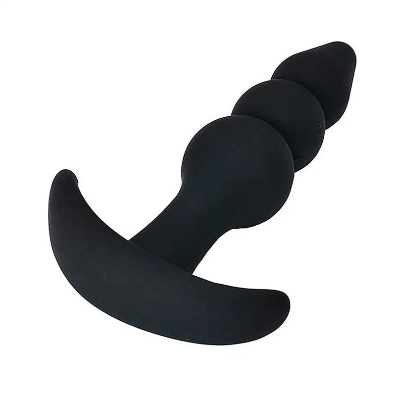 Plug Anal Escalonado 3 em Silicone Sexy Import