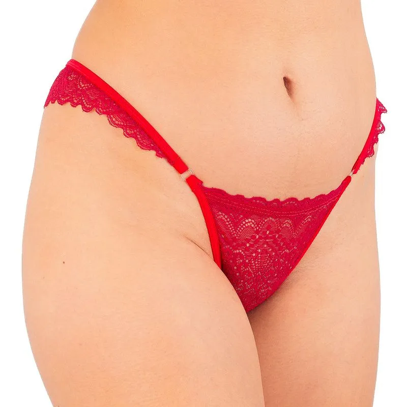 Calcinha Fio Rendada com Lacinho Temiscira Lingerie