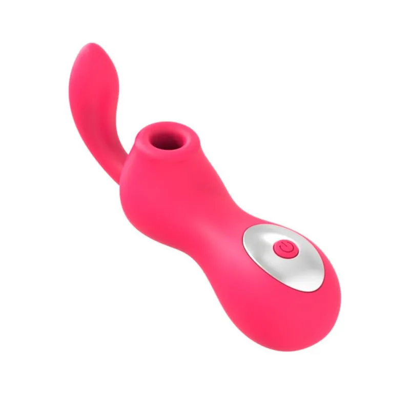 Vibrador Ponto G com Estimulador de Clitóris e 12 Modos de Vibração Vip Mix
