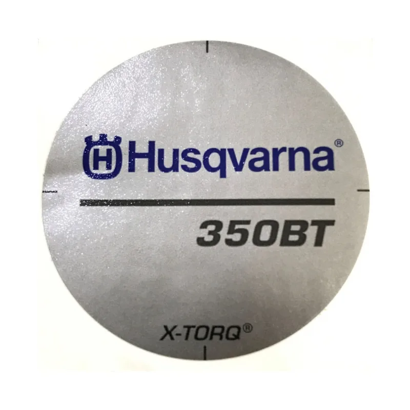 Adesivo Tampa Partida Soprador Husqvarna 350BT Original
