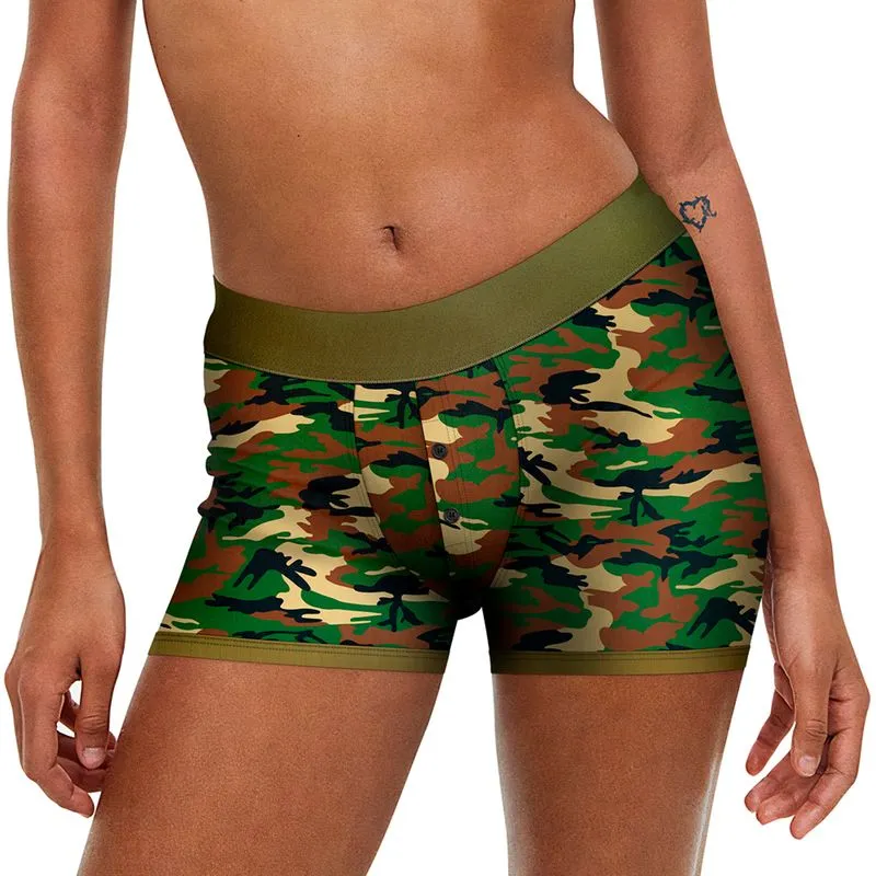 Ingen Strapon Shorts Cueca Boxer para Fixação de Packer Vip Mix