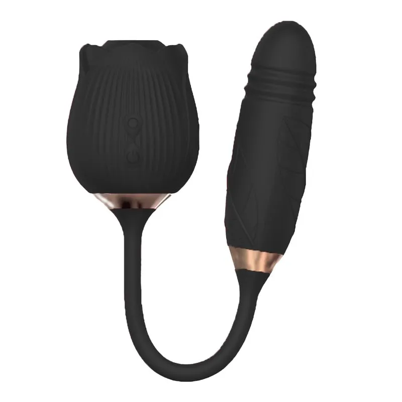 Estimulador Clitoriano com Estimulador Ponto G e 10 Modos de Vai e Vem Me Ame Sex Toys