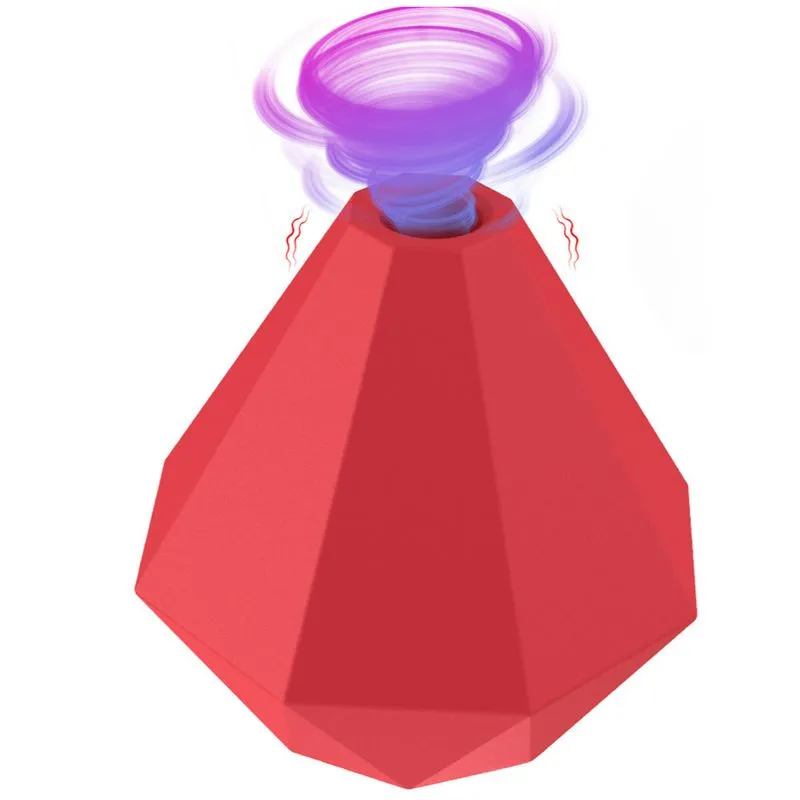 Estimulador Clitoriano em Formato de Diamante com 10 Modos de Estimulação Me Ame Sex Toys