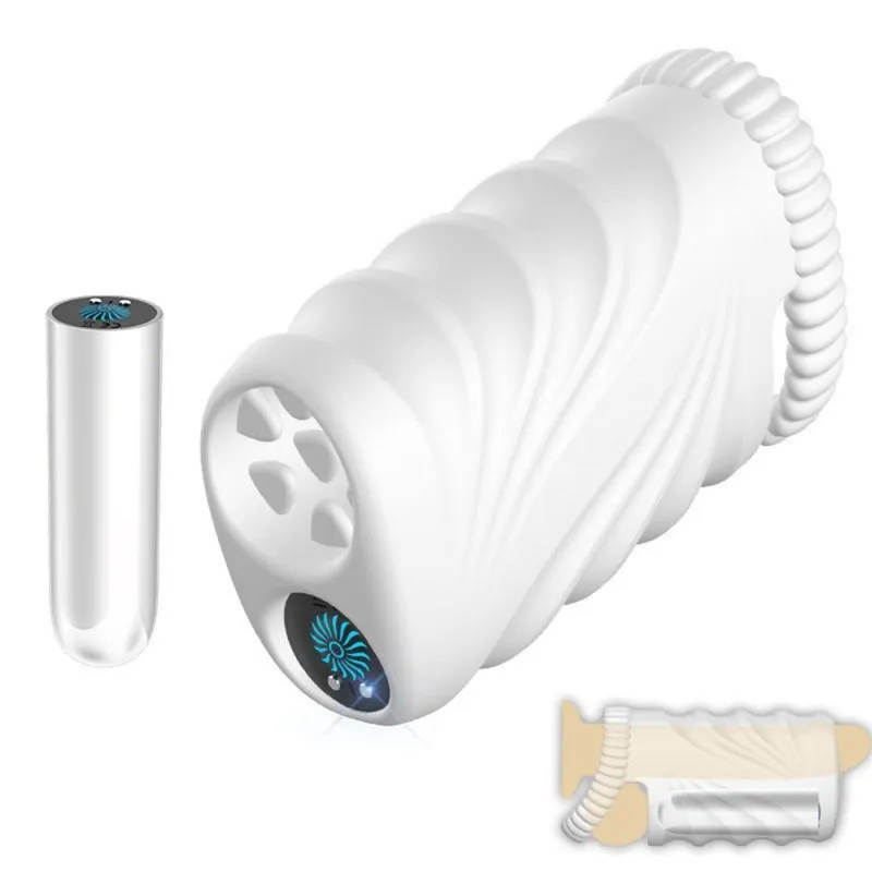 Monroe Masturbador Masculino com Cápsula Vibratória de 10 Modos de Vibração Me Ame Sex Toys
