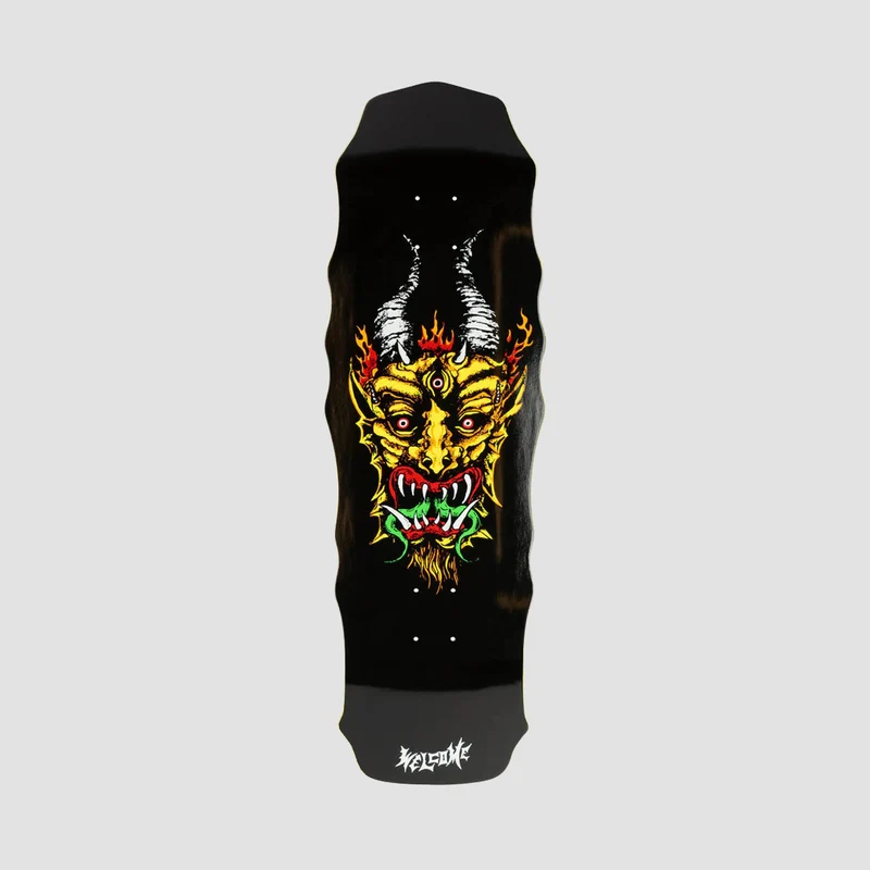 Welcome Light & Easy On Widow Skateboard Deck Black - 10" 10.00 Inches