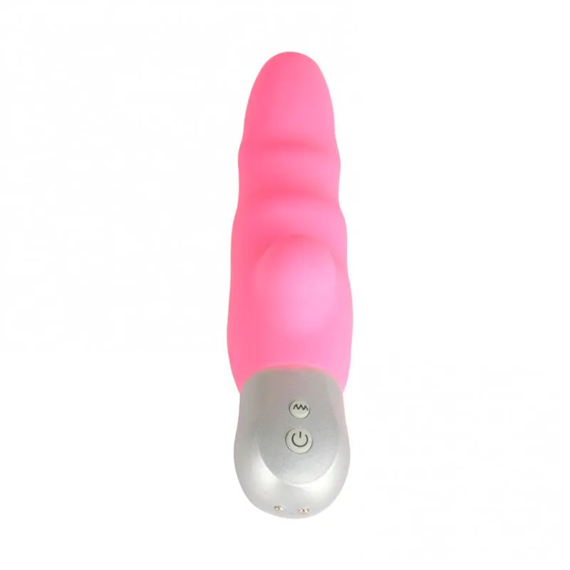 Vibrador Ponto G em Silicone com 10 Modos de Vibrações Recarregável Vip Mix