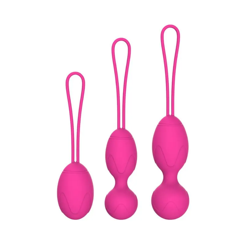 Kit de Pompoarismo em Silicone Me Ame Sex Toys