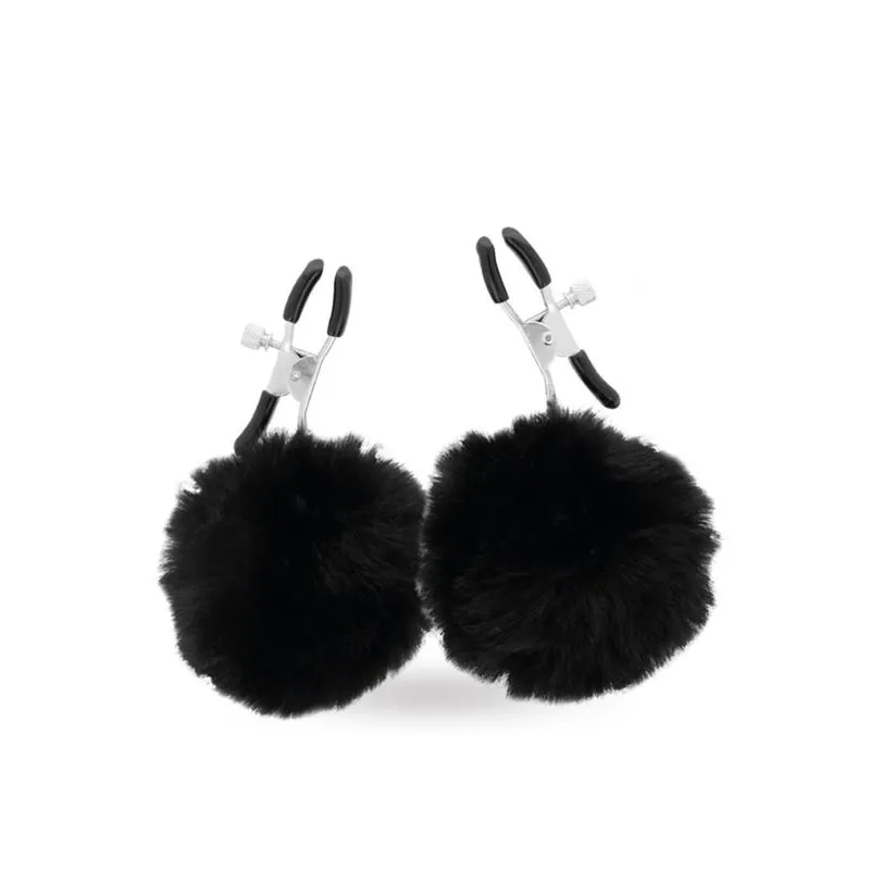 Grampos para Mamilos com Presilhas Ajustáveis e Pompom 3R Import