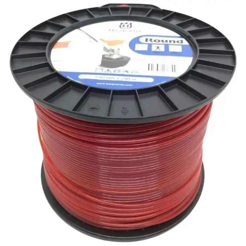 Fio De Nylon 2,7 Mm X 240 Metros Redondo Husqvarna