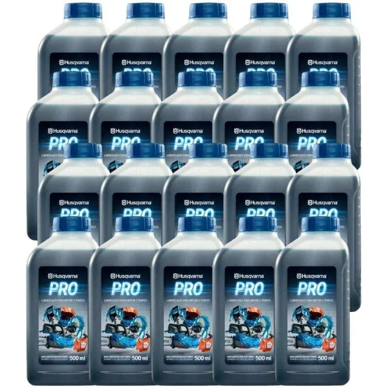 Óleo Lubrificante Para Motor 2 Tempos 500ml 20 Unidades Pro Husqvarna