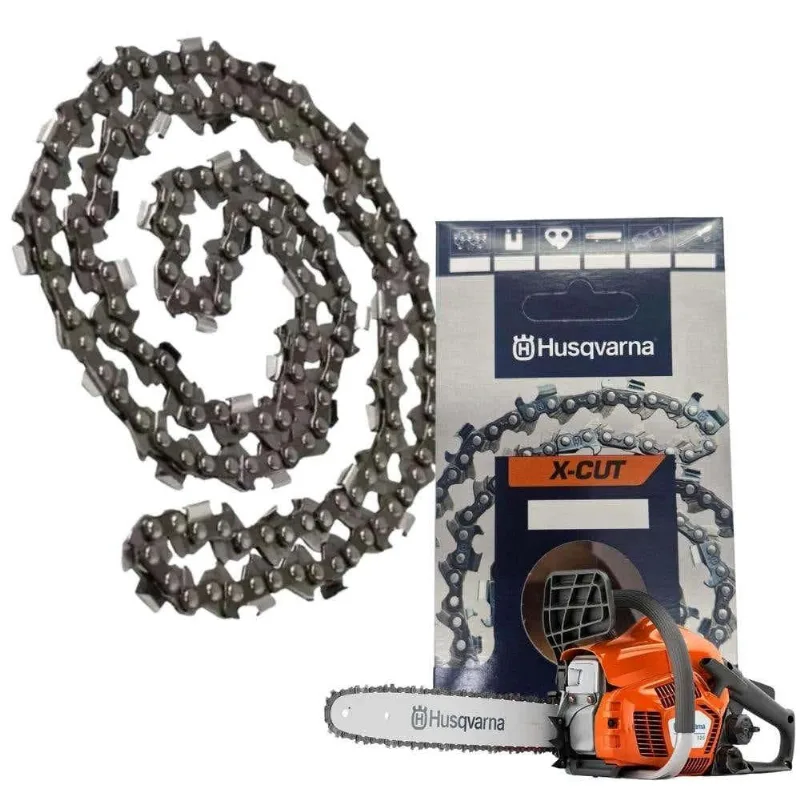 Corrente Para Motosserra X-cut 3/8pol 1,5mm 48 Facas S85 Husqvarna
