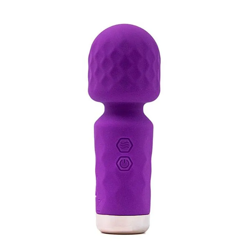 Hero Mini Varinha Mágica com 10 Modos de Vibração Sexy Import