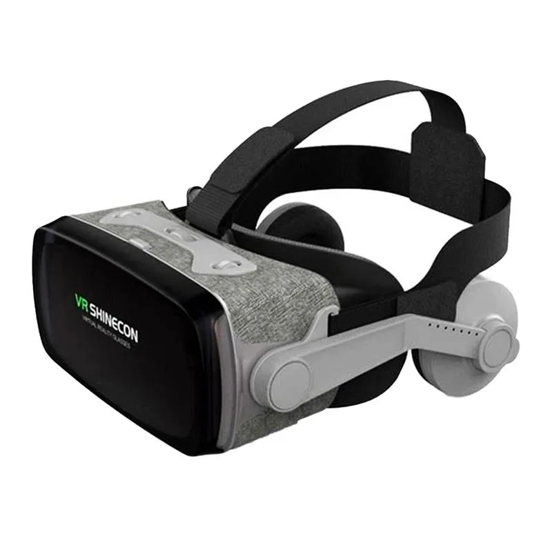 Óculos de Realidade Virtual Cinza VR Shinecon Óculos de Realidade Virtual Sexy Import